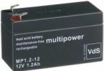 F EuroTECH Akku 12V/1,2Ah