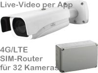 E 4G/LTE Baustellenkamera-Set SNC-441RBIAe AK328 PoE B311