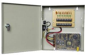 SANTEC SNPS-12D5S9 SANTEC Sammelnetzteil zur Versorgung von bis zu 9 Kameras, 12V DC, 5A