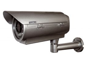 SANTEC HEL-IR65D SANTEC Wetterschutzgehäuse IP-66 Alu. mit IR-LED Scheinwerfer bis ca.70 m