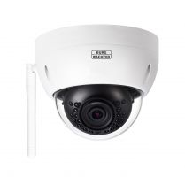 SANTEC BURGCAM-DOME-303 WLAN 3MP IR Dome Kamera für innen und außen 2,8mm Festobjektiv, 12VDC, IP-66