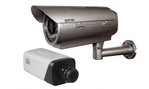 SANTEC SNCS-431RLNN-AZIR65 IP-Kameraset mit Kamera SNC-431RLNN Gehäuse HEL-IR65D, Objektiv 175100DN (5-100mm)