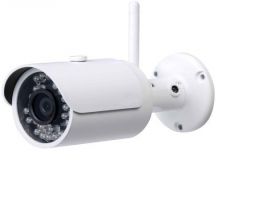 238.06 EuroTECH DA304 Outdoor Mini-Bullet-Kamera, Nachtsichtkamera für LiveVideo und Aufzeichnung via Handy-App per LAN/WLAN, integr. Rekorder für SD-Karten bis 256GB, IR-Scheinwerfer 30m, H265. Ideal für Baustelle Boot Ferienhaus