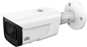 238.23 SANTEC BWNC-421FBIA Doppel-Full-HD 4MP IP-Bulletkamera, (2,7-13,5)mm 5x Motor-Zoom-Objektiv, IR-LED 60m, IP-66, PoE, App, Videoanalyse, H.265(+), Rekorder für SD-Card