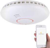 298.29 EuroTECH WLAN Rauch-/Feuer-/Hitze-Melder, App-Steuerung. Zum Betrieb per DSL/WLAN-Router und unseren Mobilfunkroutern