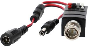 220.44 EuroTECH aktiver Miniatur Zweidraht-Sender ET-VSZ1000HD mit BNC-Stecker/Klemmen für FBAS/CVBS und HD-Video AHD,CVI,TVI, Kabellängen bis 700m, 12VDC