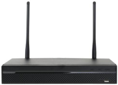 EuroTECH DA3422WiFi 4K/UHD Netzwerk Videorekorder 4-Kanal NVR mit WLAN-Modul 2,4GHz