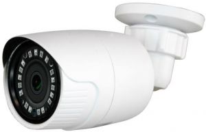 307.11 EuroTECH ETB41-2MP20W36-DIP Mini-Bulletkamera, Full-HD Auflösung 2 Mega-Pixel (1080p), 4-1 Multi-Norm (HD-CVI, TVI, AHD, FBAS), 3,6mm, IR 20m, IP66