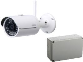 238.015 4G/LTE Outdoor Mobilfunk-Baustellenkamera Set. Live-Video, Aufzeichnung, Bewegungsalarm, Handy-App. SANTEC 3MP Kamera BW304 und SIM-Router für 16 Kameras. Ideal zur Überwachung von Baustellen, Bau-Dokumentation mit Zeitraffer. Nicht mehr lieferb