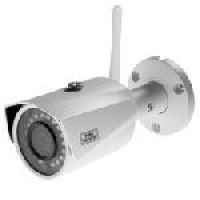 SANTEC BURGCAM-BULLET-3040 / 39430 WLAN 4MP IR Bullet Kamera für innen und außen 2,8mm Festobjektiv, 12VDC, IP-66