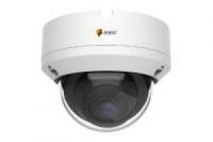 eneo IND-42M2808M0A Mini Netzwerk Dome Fix, 1920x1080, Tag/Nacht, WDR, AI 2,8-8mm, IR, 12VDC, PoE, IP66