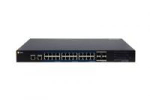 eneo IAR-7SG1024MMB Gigabit Switch, Managed, 390W,  24x PoE,  4x SFP, 10/100/1000 Mbps, 19 Zoll,    1HE