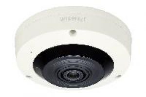 Hanwha Techwin XNF-8010R 1/1,8 Zoll Netzwerk Dome, Fix, Tag/Nacht, 2048x2048, 1,6mm, 360°, PoE