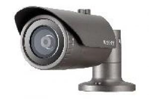 Hanwha Techwin QNO-8020R 1/2,8 Zoll Netzwerk Bullet Kamera, Tag/Nacht, 2592x1944, H.265, 4mm, Infrarot, IK10, IP66