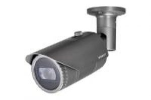 Hanwha Techwin QNO-6082R1 Netzwerk Kamera, Bullet, Tag/Nacht, 1920x1280, 3,2-10mm, Infrarot, IK10, IP66