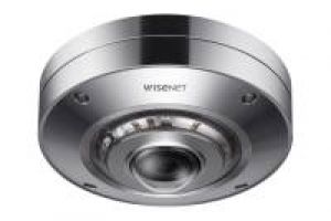 Hanwha Techwin XNF-9010RS Netzwerk Dome, Fix, 360°, 1,08mm, Tag/Nacht, 3008x3008, IK10+, IP6K9K, Edelstahl