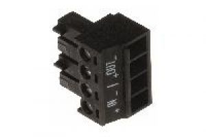 Axis AXIS CONN A 4P3.81 STR IN/OUT Axis Anschlussblock, 2+2-pol., Stecker, Abstand: 3.81 mm, für Audio, 10 Stück