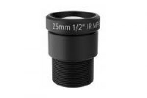 Axis LENS M12 25MM F2.4 4P Objektiv, M12, 25mm, F2,4, für  AXIS Q6010-E und Q6110-E, 4 Stück, Zubehörteil