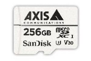 Axis AXIS SURVEILLANCE CARD 256GB Speicherkarte, microSDXC, 256GB, Class 10, V30, inkl. SD-Adapter