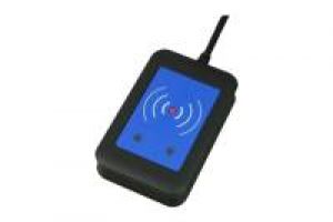 Axis USB SEC RFID READER 13MHZ &amp; 12 Secure RFID Kartenleser, extern, 13,56MHz, 125kHz, NFC, USB Interface