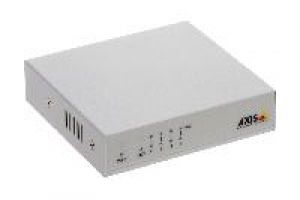 Axis AXIS D8004 Fast Ethernet Switch, Layer2, 4 Ports mit PoE+, 1 Uplink, 60W PoE Budget