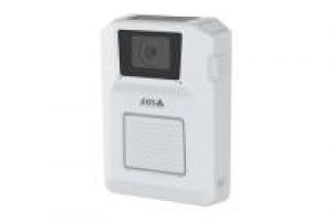 Axis AXIS W101 BODY WORN CAM WHITE Body Worn Kamera, 1080p, WDR, Mikrofon, Bluetooth, GNSS, Akku, IP67, USB-C, Weiß