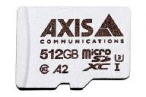 Axis AXIS SURVEILLANCE CARD 512GB Speicherkarte, microSDXC, 512GB, Class 10, UHS-I U1,  inkl. SD-Adapter