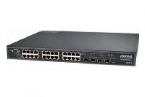 ComNet CWGE26FX2TX24MSPOE Gigabit Switch, Managed, 19 Zoll, 22xRJ45, 2xRJ45/SFP, 2x SFP, PoE+, 230VAC, -10°C+60°C