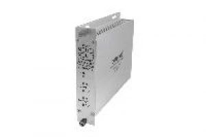 ComNet FRA2C1S1 Digital Glasfaser Empfänger, 1 Faser, SM, 2xAudio, 1xKontakt, 1310nm