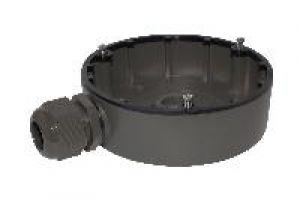 Hikvision DS-1280ZJ-DM8(Black) Anschlussbox, Aluminium, schwarz, für Hikvision Domes