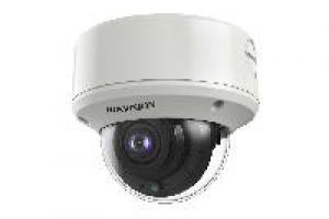 Hikvision DS-2CE59U7T-AVPIT3ZF(2.7-13.5m HD Dome, Fix, Tag/Nacht, 2,7-13,5mm, 3840x2160, WDR, Infrarot, 12/24V, IP67, IK10