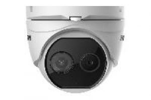 Hikvision DS-2TD1217B-6/PA(C) Netzwerk Dome Kamera, Dual, Tag/Nacht, 2688x1520, Wärmebild 6mm, 160x120, IP66