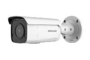 Hikvision DS-2CD2T46G2-ISU/SL(6mm)(C) Netzwerk Bullet Kamera, Tag/Nacht, 2688x1520, 6mm, Audio, Alarm, IR, Strobe, IP67