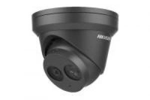 Hikvision DS-2CD2343G2-IU(2.8mm)(BLACK) Netzwerk Fix Dome, Turret, Tag/Nacht, 2688x1520@30fps, 2,8mm, Audio, IP67, schwarz