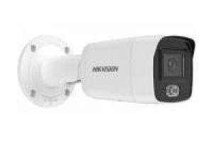 Hikvision DS-2CD3047G2-LS(2.8mm) Netzwerk Bullet Kamera, 24h Farbe, 2688x1520@30fps, 2,8mm, Weißlicht, IP67
