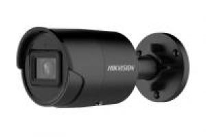 Hikvision DS-2CD2063G2-IU(2.8mm)(BLACK) Netzwerk Bullet Kamera, Tag/Nacht, 3200x1800@20fps, 2,8mm, Infrarot, schwarz, Mic