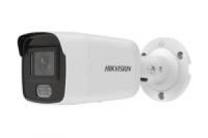 Hikvision DS-2CD2027G2-L(2.8mm)(C) Netzwerk Bullet Kamera, 24h Farbe, 1920x1080@30fps, 2,8mm, Weißlicht, IP67
