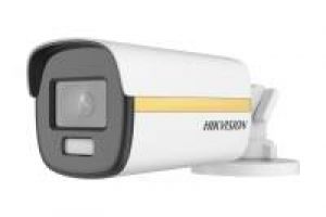 Hikvision DS-2CE12UF3T-E(2.8mm) HD Bullet Kamera, 24h Farbe, 2,8mm, 3840x2160, Weißlicht, 12VDC, PoC, IP67