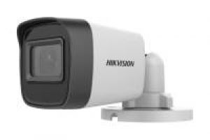 Hikvision DS-2CE16H0T-ITPFS(2.8mm) HD Bullet Kamera, Tag/Nacht, 2,8mm, 5MP, Infrarot, Audio, 12VDC, IP67