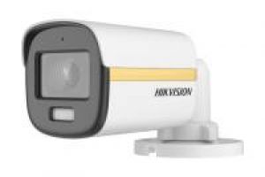 Hikvision DS-2CE10DF3T-FS(2.8mm) HD Bullet Kamera, 24h Farbe, 2,8mm, 2MP, Weißlicht, Audio, 12VDC, IP67