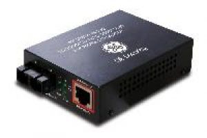 IFS MC100FX-TX-POE 1-Port Medienkonverter, Multi Mode, SC, PoE Injektor, 10/100 Base-T zu 100Base-FX