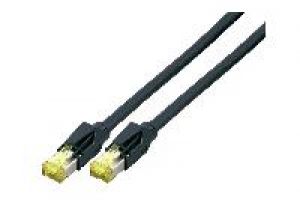 Jetrics jetcat6-outdoor-10 S/FTP Cat 6A Patchkabel, PUR, 10m, schwarz