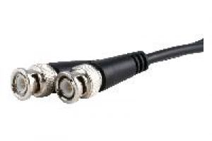 Jetrics jetcon-BS-BS-2 Videokabel mit 2 x BNC-Stecker 2m, 75 Ohm, schwarz