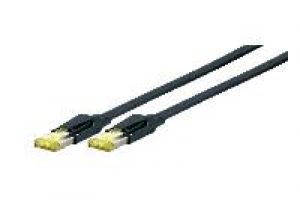 Jetrics jetcat6-outdoor-5 S/FTP Cat 6A Patchkabel, PUR, 5m, schwarz