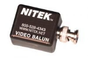 Nitek VB39M Zweidraht-Sender/Empfänger, passiv, BNC Stecker Ein-/ Ausgang, Überspannungsschutz