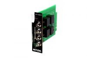 Nitek VB41X4 Passive Zweidraht 4-Kanal S/E Karte für Video und Daten, BNC-RJ45 Ein/Ausgänge