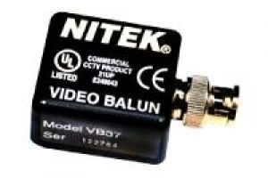 Nitek VB37M Passiver Zweidraht-Sender oder Empfänger mit FBAS/BNC-Stecker Ein/Ausgang