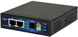 221.60 VDSL-Modem Medienkonverter, Ethernet über Zweidraht, Point-to-Point, einsetzbar als Sender und Empfänger, 100 Mbit/s bis zu 1km
