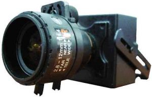 314.02 Panasonic Sensor EuroTECH HDTVI2811 Full-HD TVI 1080p Minikamera mit Vario-Objektiv (2,8-10)mm WDR HD-TVI