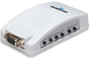 222.20 VGA-1920F Konverter FBAS Videosignal auf VGA und PC-Monitor (Ersatz für EuroTech LU-VGA02)